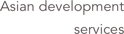 Asian development  services
